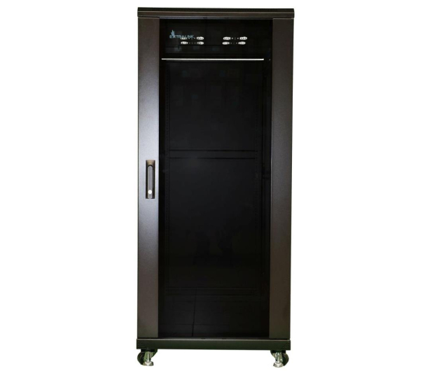 Extralink Szafa rack 27U 600x1000mm czarna stojąca EX.11359 - 489498 - zdjęcie 2
